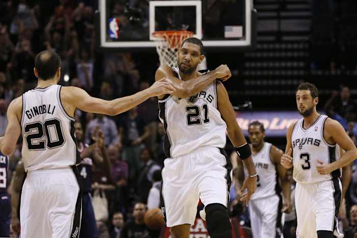 Tim Duncan, Manu Ginobili, San Antonio Spurs